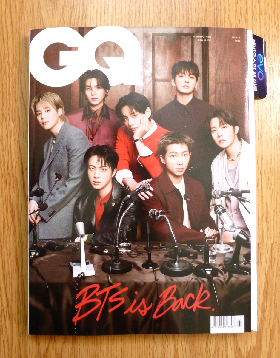 Official GQ Korea March 2026 BTS Is Back / BTS Cover Korean