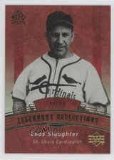 2005 Upper Deck Reflections Legendary Red 49/99 Enos Slaughter #188 HOF 0b0