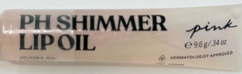3 NEW VICTORIA'S SECRET PINK PH SHIMMER LIP OIL GLOSS BALM SHINE JOJOBA TUBE - Image 3 of 4