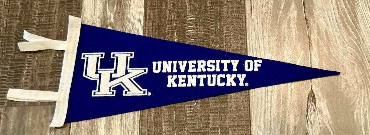 PENNANT VINTAGE EN FEUTRE – Kentucky Wildcats – COLLECTOR RARE !