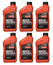 Motorcraft Mercon V Atf Transmission Fluid Xt5qmc Case 6 Quarts For Ford