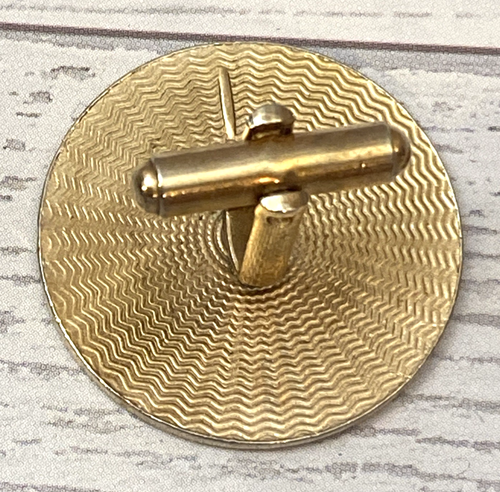 Vtg Ford Model T Pink & Gold Tone Enamel Cufflinks - Afbeelding 12 van 14