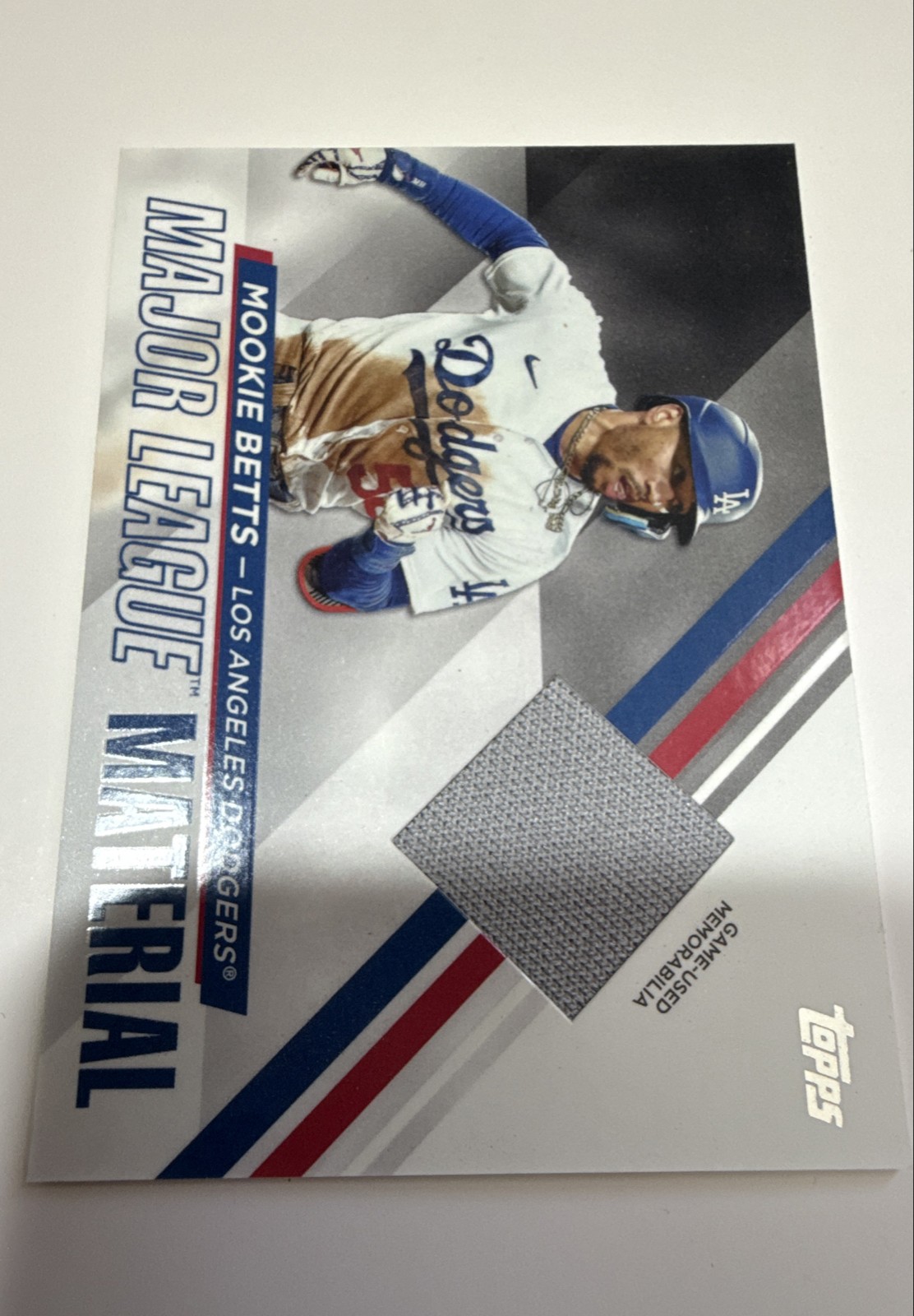 2024 Topps Series 1 - Major League Material Mookie Betts #MLM-MB (MEM)
