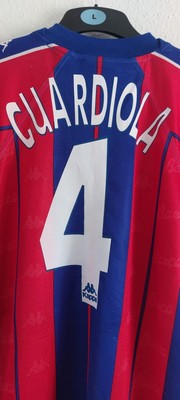 Guardiola Kappa FC Barcelona Home Size XL Good Condition | eBay UK