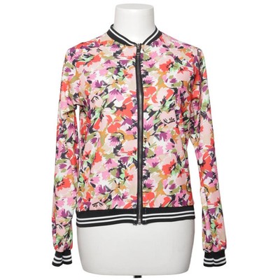 Vanilia, Bomberjacke, Damen, Größe: XS, Pink/Rot/Mehrfarbig, Blumen #Wdm