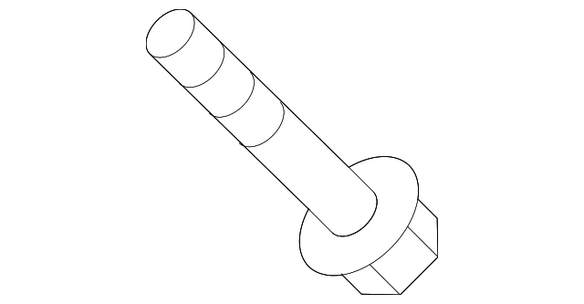 Подлинный конвертер и трубный болт Land-Rover WYG500041 - Изображение 2 из 3