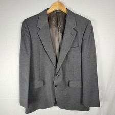 Vintage Levi Strauss & Co Business Class Gray Wool Blazer 40R Made in USA