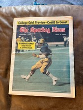 1976 The Sporting News Tony Dorsett Rookie Yardage King? Pittsburgh Panthers HOF
