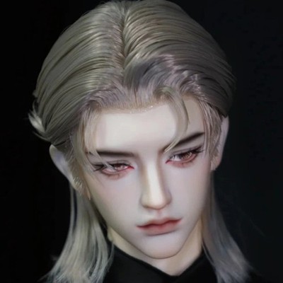 1/3 BJD Dolls Boy Uncle Male Bare Resin Jointed Doll + Eyes + Face Makeup Gift