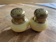 Salz und Pfefferstreuer Set Messing Vintage R...