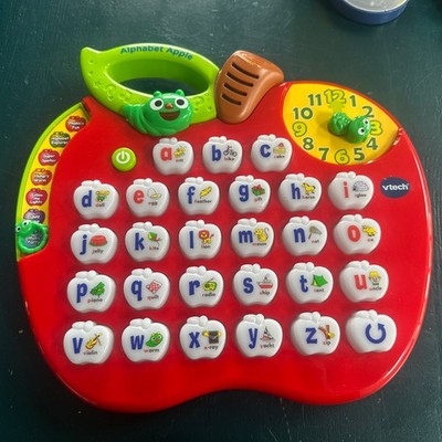 VTech Alphabet Apple Lernspielzeug, Sound, Licht, interaktiv - voll funktionsfähig