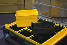 DeWalt TSTAK High capacity Organiser Wide Half Bin inserts- Garage 29 Workshop