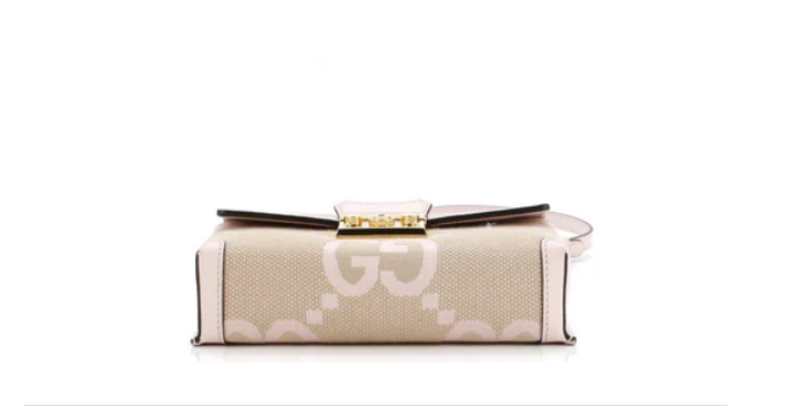 Gucci Padlock Top Handle Bag Jumbo GG Canvas Mini | eBay