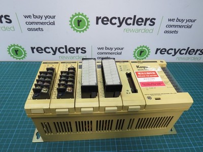 KOYO Kostac E-02B, CPU SA-20, DC24V INPUT E-05N X2, E-10T OUTUT X2 SPS