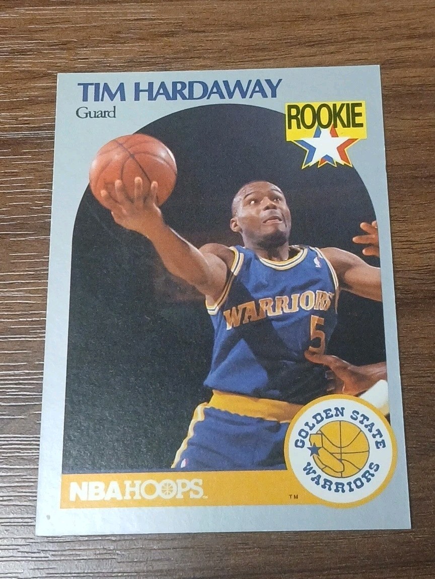 1990-91 NBA Hoops - Tim Hardaway #113 (RC)
