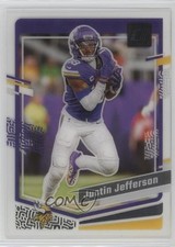 2023 Panini Clearly Donruss Justin Jefferson #34 16wc