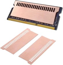 Laptop Memory Heatsink Kit, Copper Heat Sink  Pre-Applied Thermal Conductive Ad