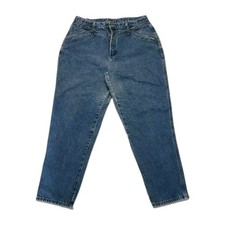 Vintage Rocky Mountain High Waisted Tapered Leg Jeans Mens 36x30.5 Made in USA