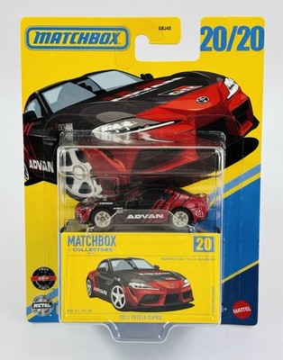 Matchbox Collectors 2023 Toyota Supra Advan Livery 20/20 Black Red New NIP