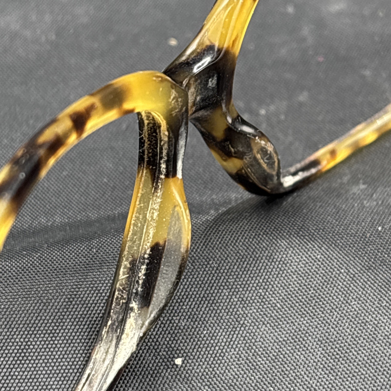 Oliver Peoples Tortoise Shell Wrap Frames Only Ha… - image 9