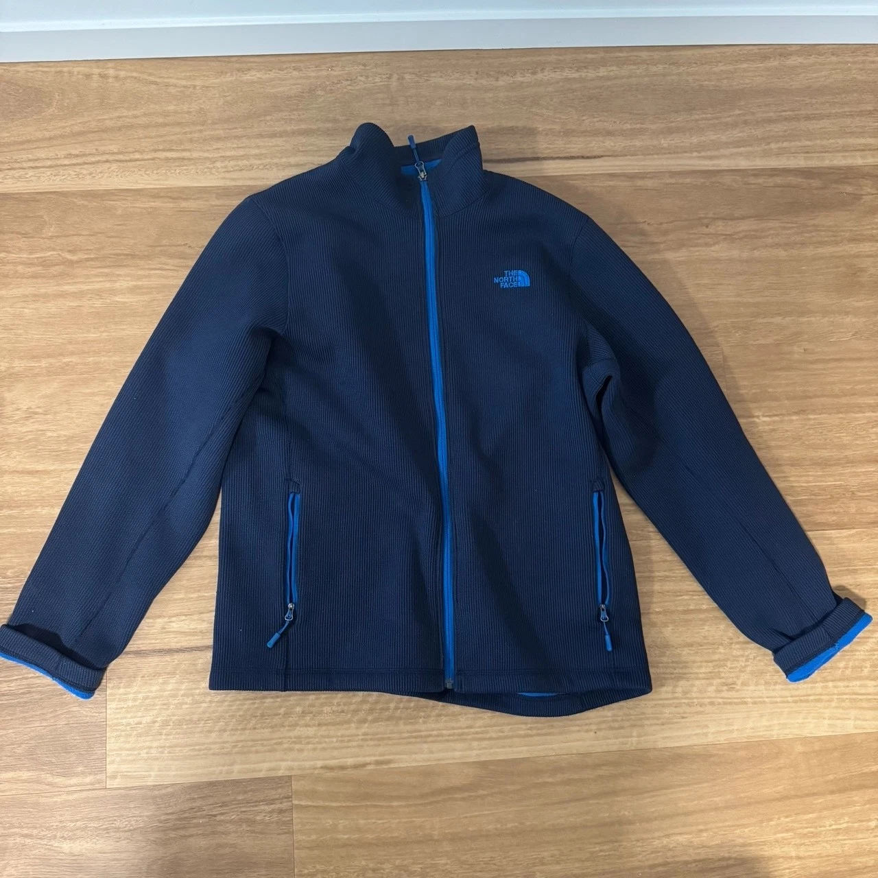 The North Face Blue Fleece Jacket (Size Men's L)