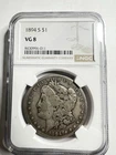 1894 S Morgan Silver Dollar NGC VG 8 Key Date San Francisco Mint Better Grade $1