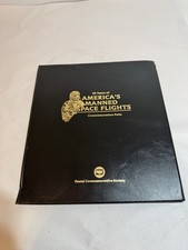Stamp Collection- 25 Years Of America&rsquo;s Manned Space Flights Commemorative Folio