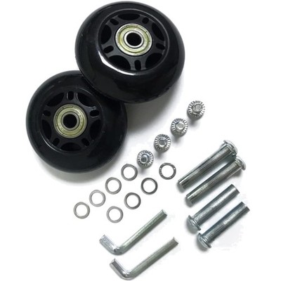 Gepäckrollen Ersatzrollen 84mm Inline Skate Koffer Rollen Doppellager