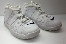 Nike Air More Uptempo TD White Baby Toddler Shoes Size 9C
