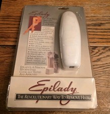 VTG 80's Epilady C1000 3 Coil Epilator White Hair Removal NEW OLD STOCK SEALED