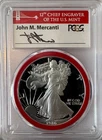 1986 S American Silver Eagle PCGS PR70 DCAM – Mint Engravers Series FYOI