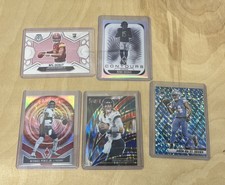 Lot Of 5 Panini NFL - Jayden Daniels, Trevor Lawrence, Amon Ra St Brown, Odunze