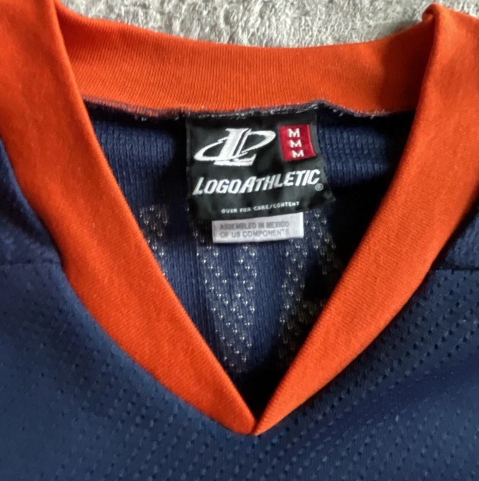 Camiseta deportiva de los Denver Broncos Terrell Davis #30 azul vintage de la NFL para hombre mediana Y2K Foto 4 de 4