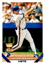 Jeff Kent GOLD ROOKIE CUP INVESTMENT CARD TOPPS HOF MVP ROY MINT