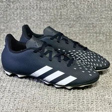 Adidas Predator Freak 4.FXG Black Soccer Cleats Football Boots FY1040 Men's Sz 5