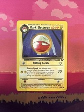 Pokemon Karte Dunkle Elektrode Team Rocket Uncommon 34/82 Near Mint