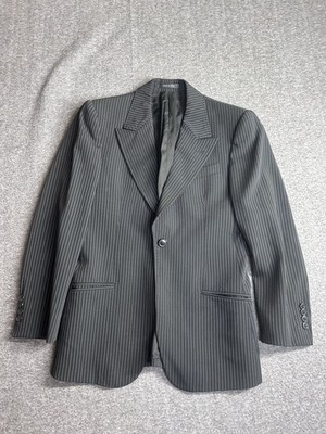 Emporio Armani Jude Line Mens 42R Pin Striped Blazer Jacket Made