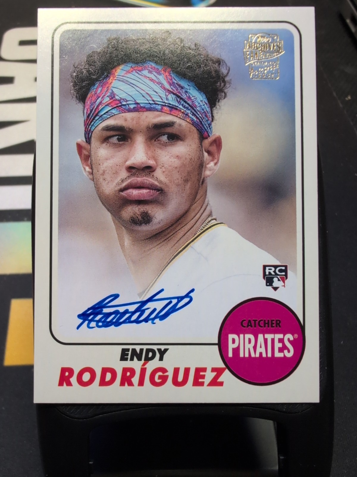 2024 Topps Archives - 1968 Fan Favorite Auto Endy Rodriguez #68FF-ER