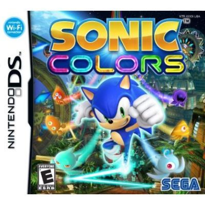Sonic Colours Complete Set + Manuals Nintendo DS Sega 2010 VG+