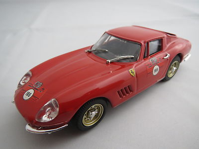 Best Ferrari 275 GTB/4 (1966) #195, rot, 1:43, unbespielt, TOP