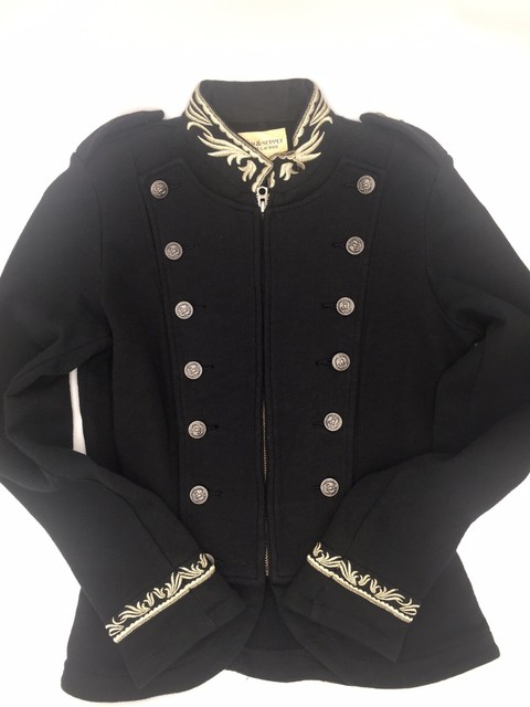 Ralph Lauren Denim Supply Women S Military Pea Coat Ivory Sz Medium For Sale Online Ebay