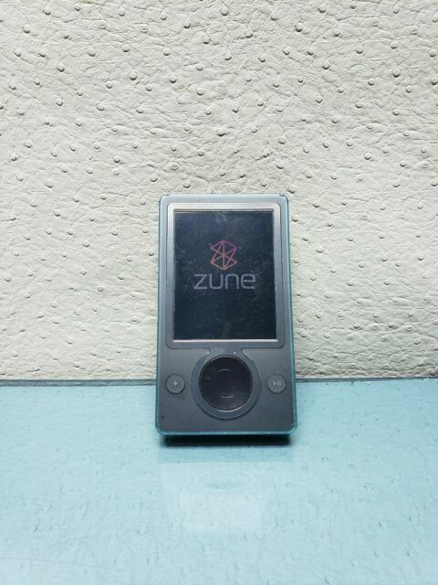 Microsoft Zune 30gb Music Media Mp3 Player Black Model 1089 Tested Working For Sale Online Ebay