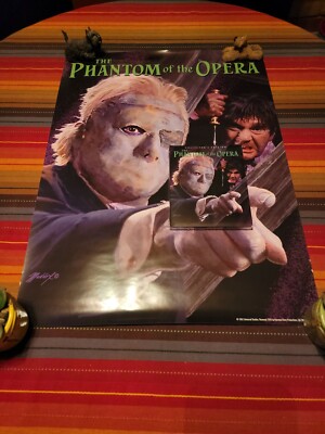 Phantom of the Opera Blu-ray + Slipcover + Limited Poster, Hammer Scream Factory