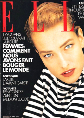 ELLE FRANCE 1980 TATJANA PATITZ YASMEEN GHAURI MEGHAN DOUGLAS FASHION MODELS