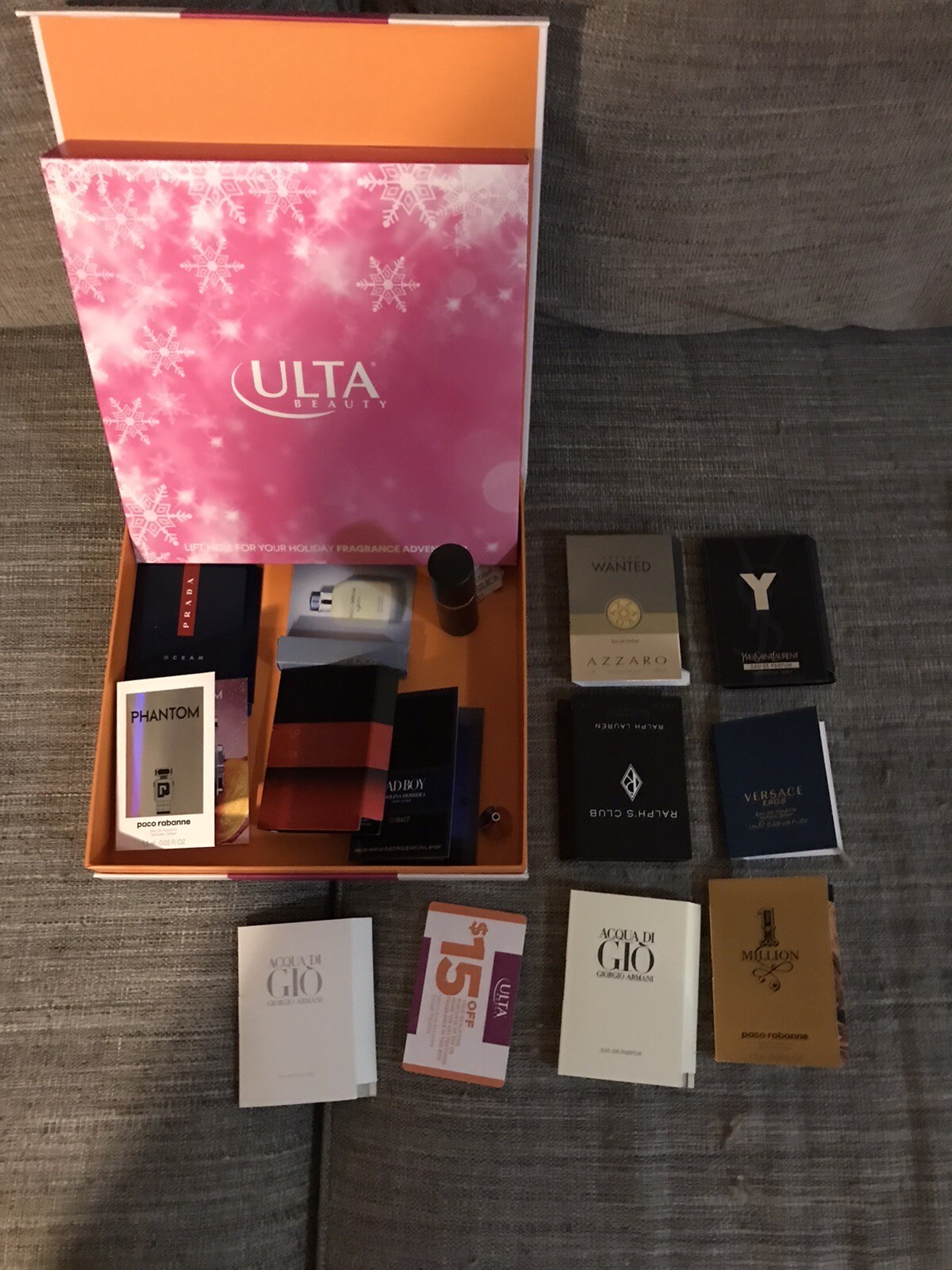Ulta Beauty Finds His Fragrance MustHaves 7Piece Men's Sampler Kit eBay