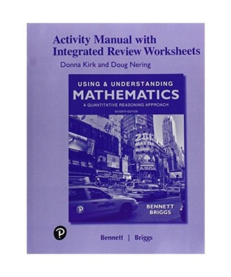 Using & Understanding Mathematics Activity Manual With Integrated Review Workshe