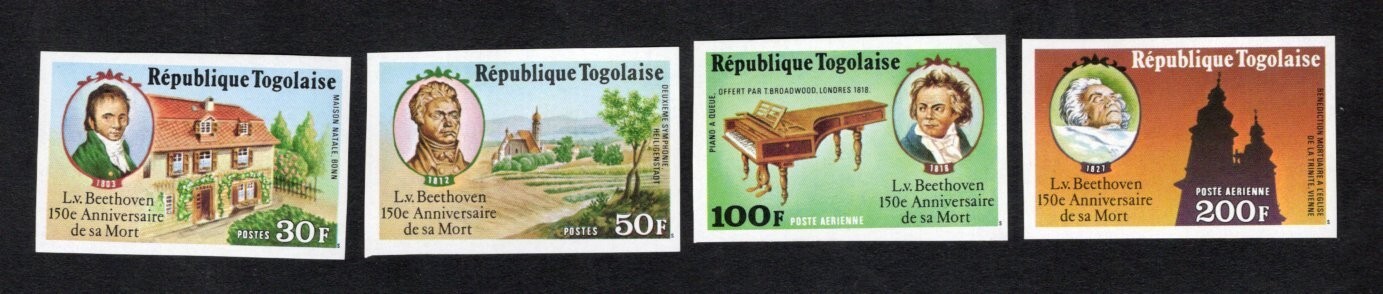 Togo 1977 stamps Mi#1209B-1214B START8%ONLY MNH CV=36$