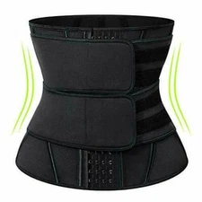 KIWI RATA Neoprene Sauna Waist Trainer Corset Sweat Belt for Women XL