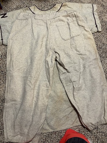 1950’s Sacred Heart Flannel Baseball Jersey Antique #20 Lowe & Campbell Univsity - Picture 14 of 14
