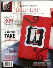 stamper's sampler take ten magazine/ summer 2010